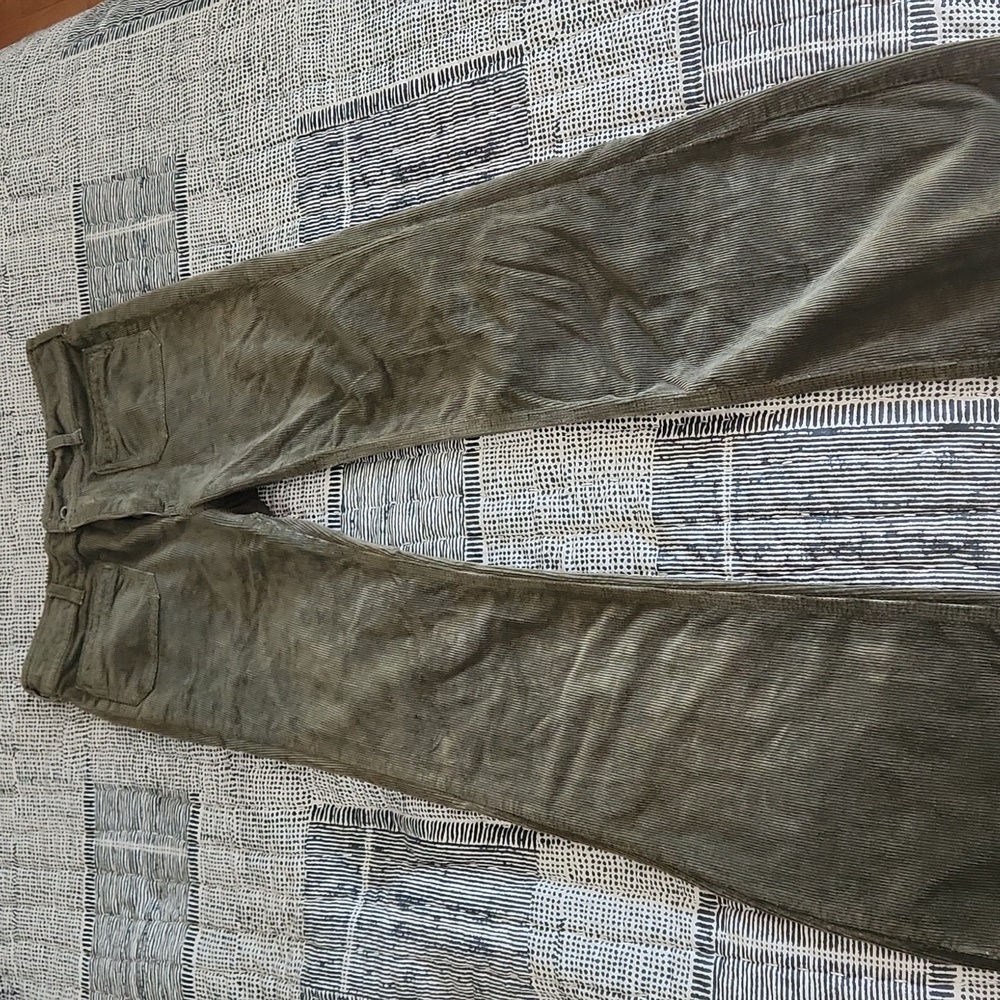 Olive Dark Green Trouser Bootcut